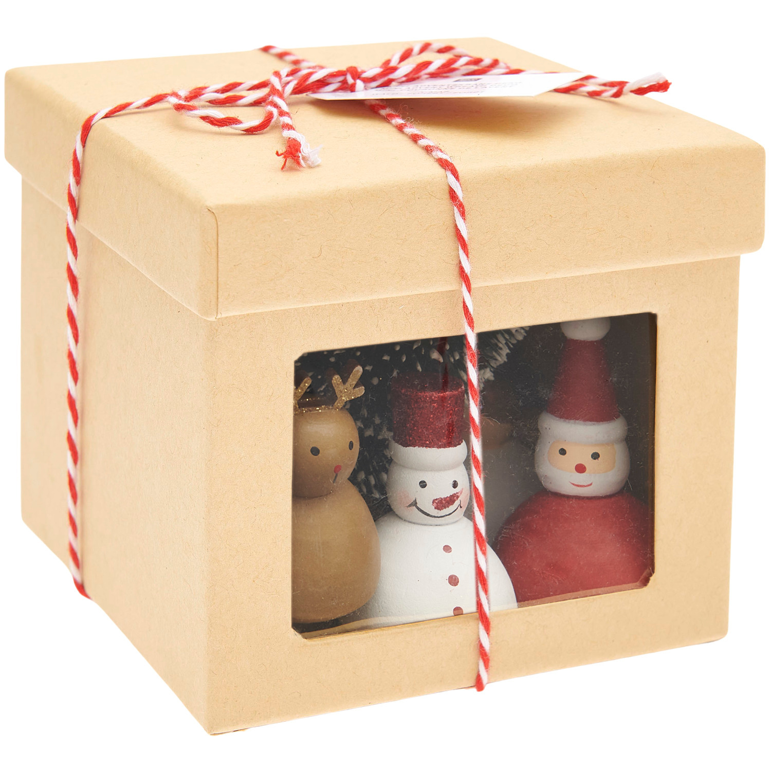 Mini-Adventskerzenhalter „X-Mas Figuren“ 6-teilig von Rico Design