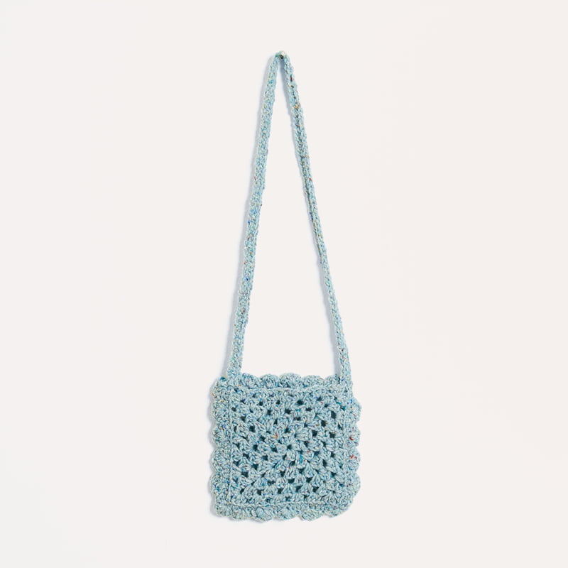 Gehäkelte Tasche groß: Modell 03 aus dem Heft Trachten Special I mog di