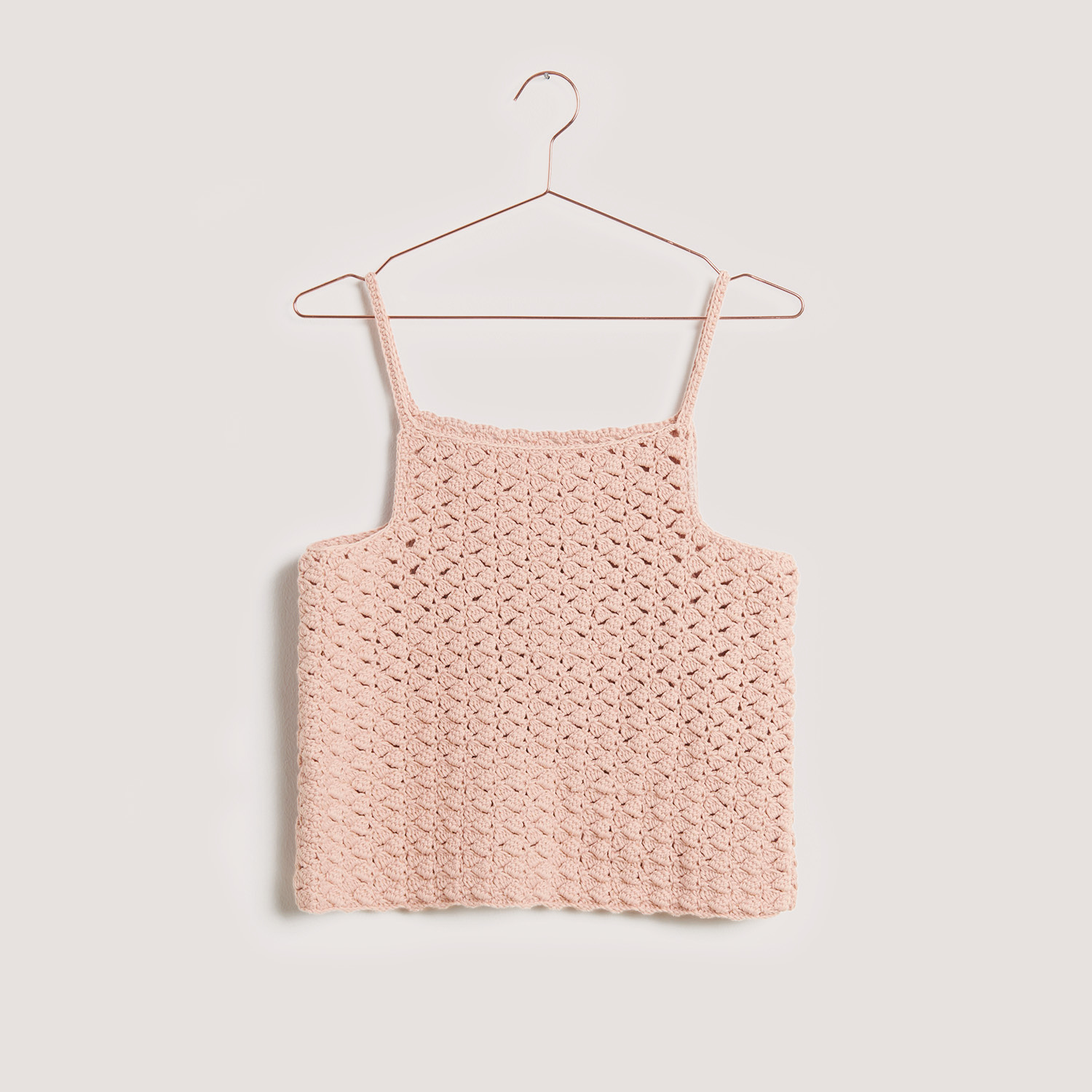 Häkelanleitung Top aus Essentials Organic Cotton aran von Rico Design