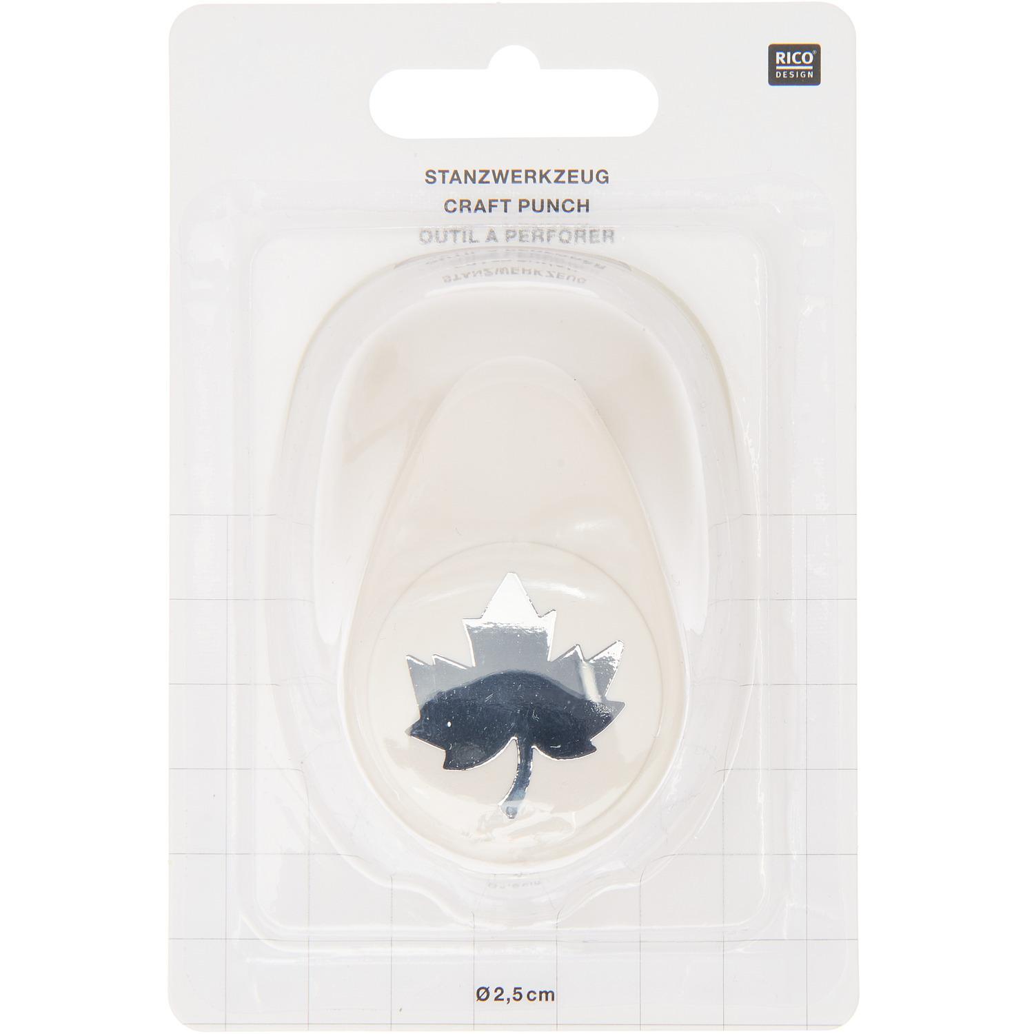 Paper Poetry Stanzer Ahornblatt 2,5cm von Rico Design