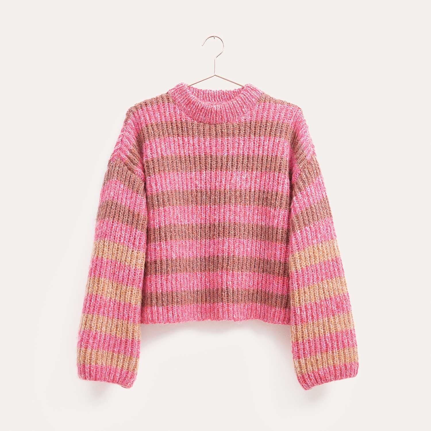 Strickanleitung Pullover aus Fashion Fabulous 4 aran von Rico Design