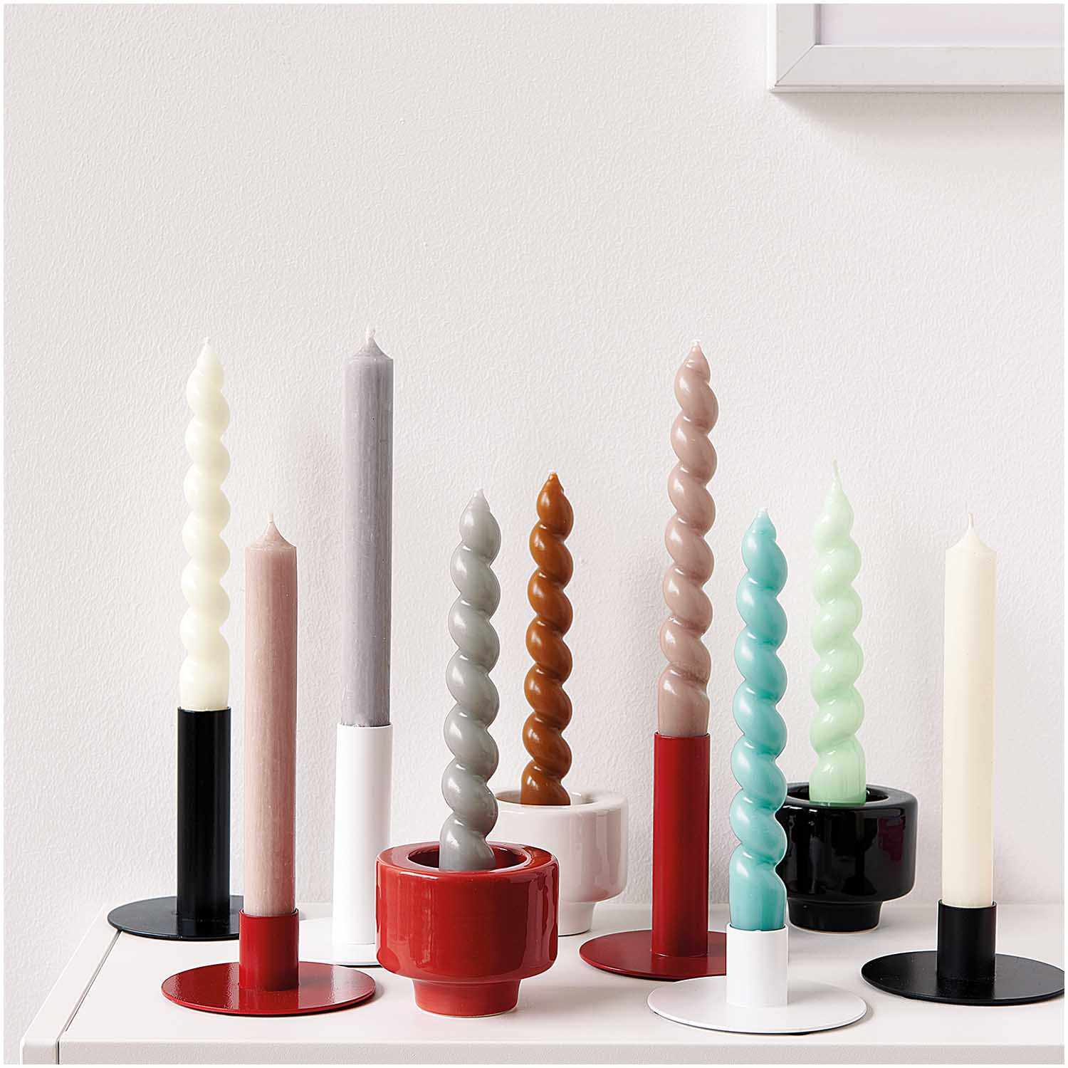 Kerzenständer rot von Rico Design