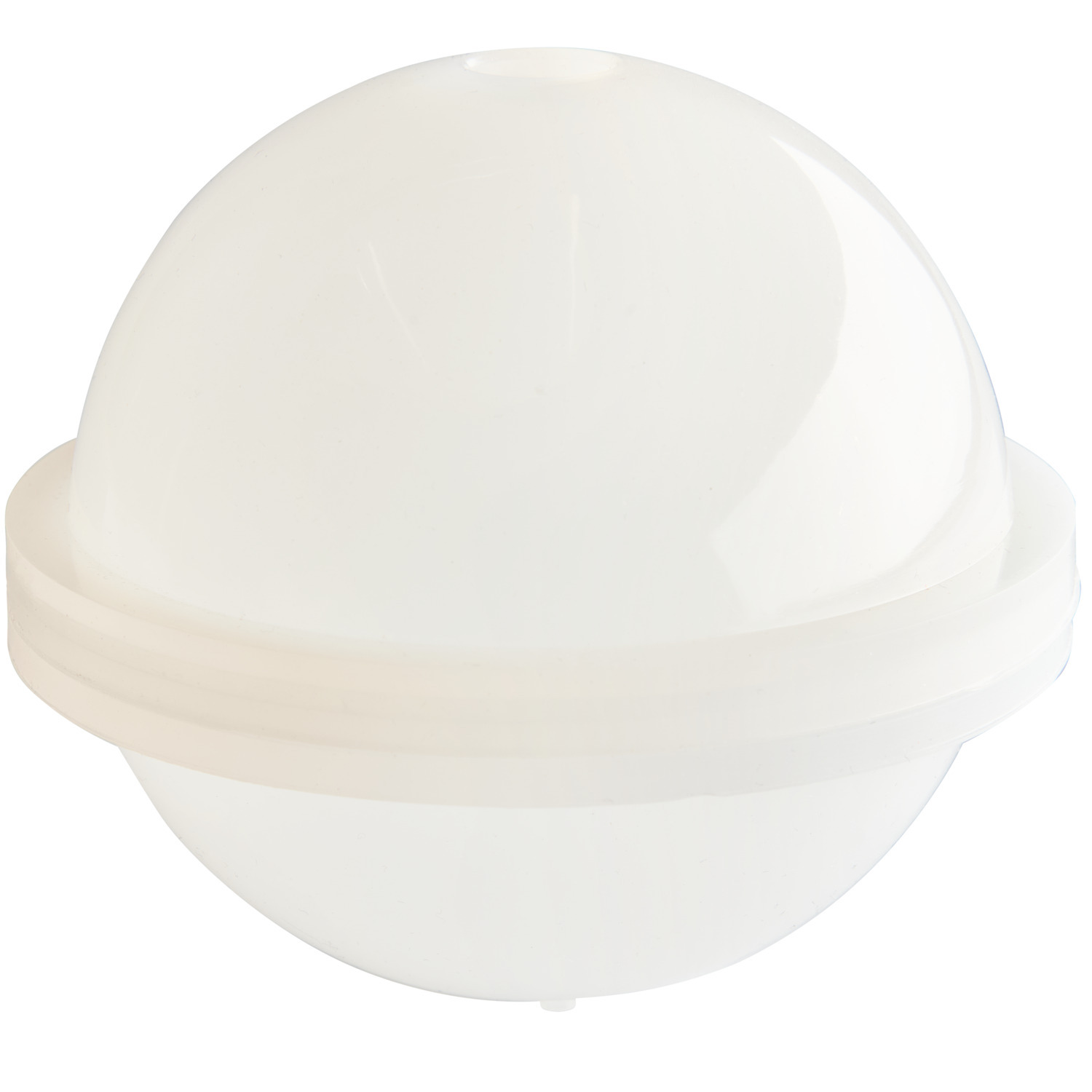 Silikon Gießform Kugel von Rico Design, transparent, ideal für kreative Projekte, Ø9cm.