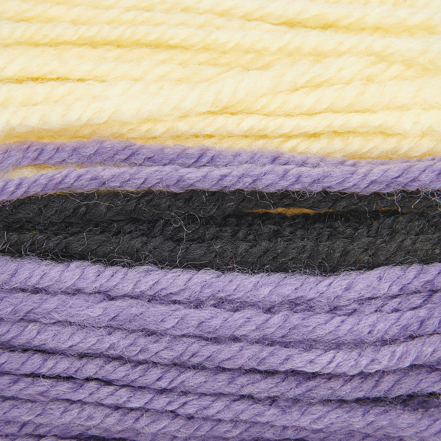 Rico Hooki Hooki Knüpfgarn marmoriert 6,5cm Farbe Hellgelb von Rico Design