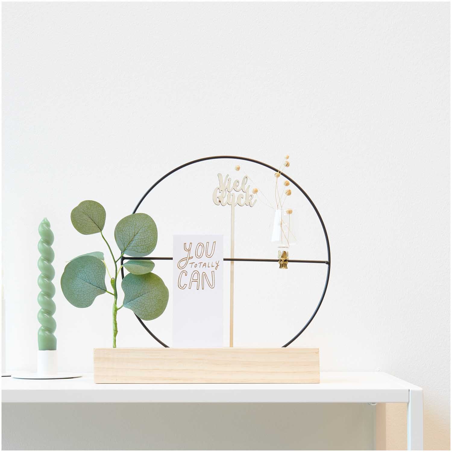 Holzpicker Viel Glück 24cm von Rico Design