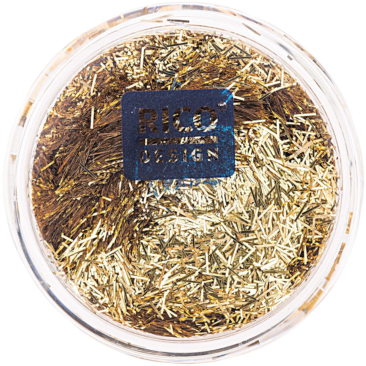 Stäbchen Glitter 9g Farbe Gold von Rico Design