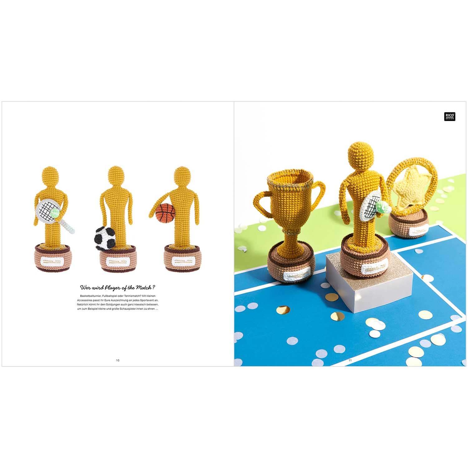 Ricorumi „The Winner is…" Sprachauswahl deutsch von Rico Design
