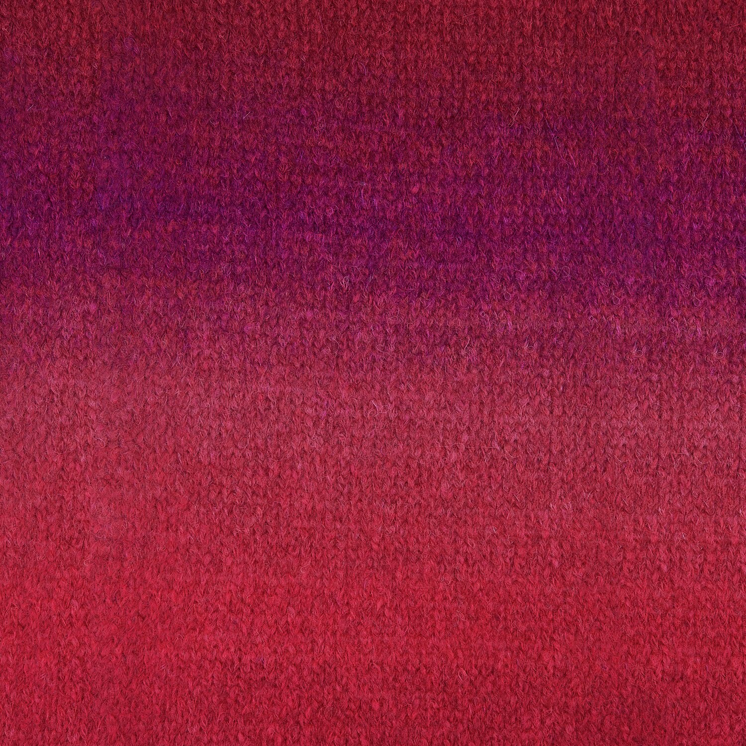 Fashion Alpaca Superfine Heavens Big Cloud, Farbverlauf von Rot zu Lila, 100g 280m. Ideal für Strickprojekte.