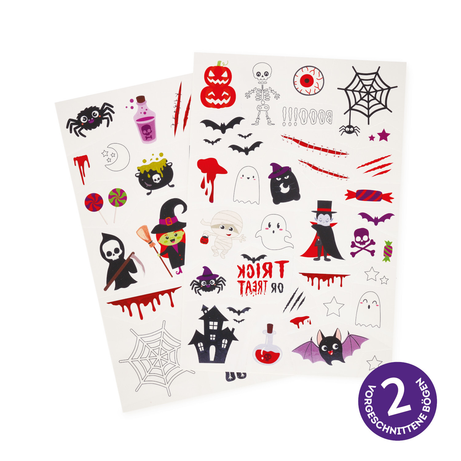 Tattoos Halloween Edition von Legami 