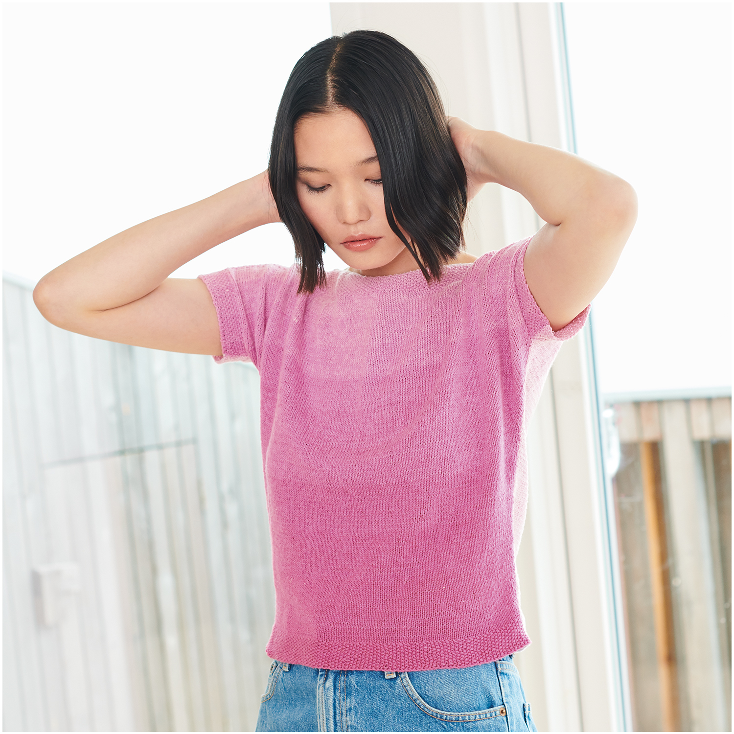 Strickset Shirt Modell 09 aus Lovewool Nr. 18 von Rico Design