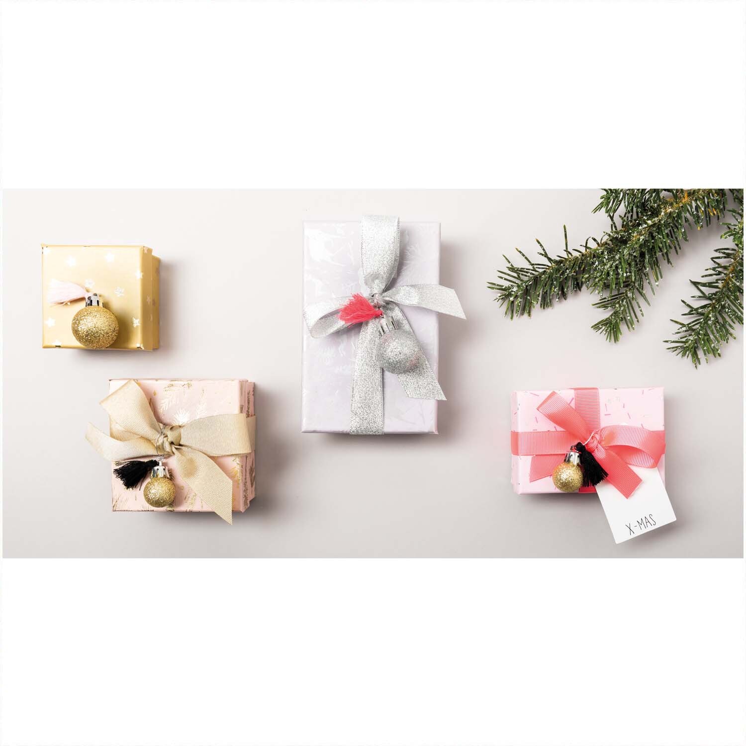 Paper Patch Papier Nostalgic Christmas flieder 30x42cm von Rico Design