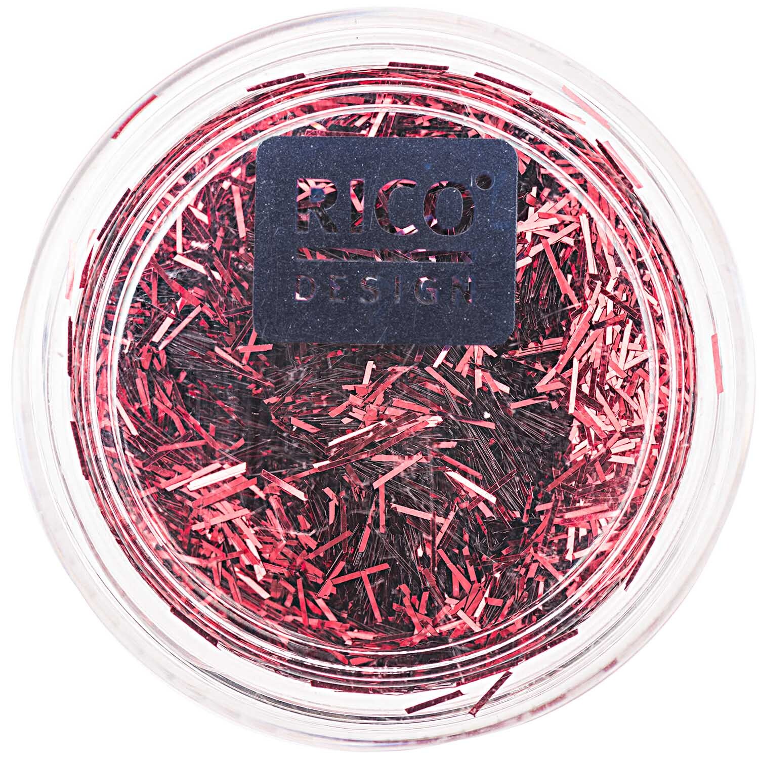 Stäbchen Glitter 4g Farbe Rot von Rico Design