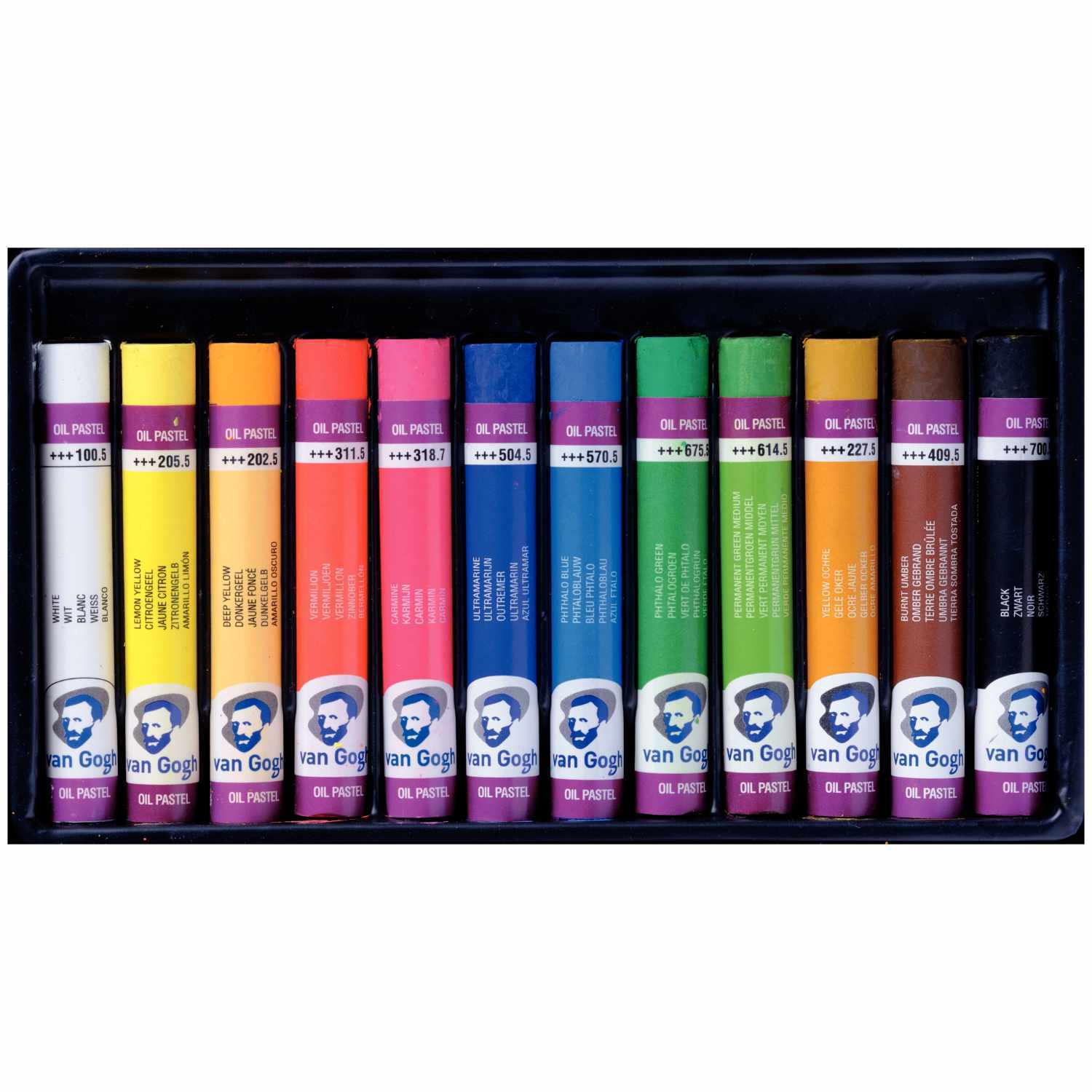 Öl-Pastelle Set 12 Farben von Royal Talens