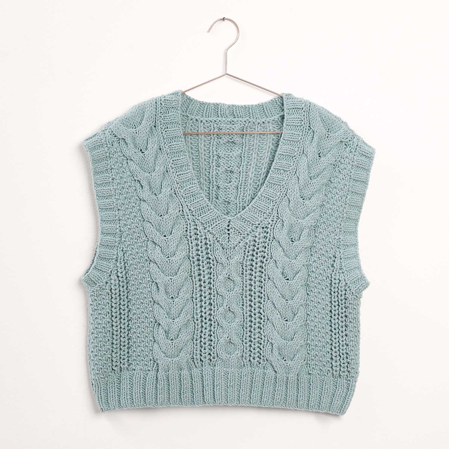 Strickanleitung Pullunder aus Classik von idee. Creativmarkt 