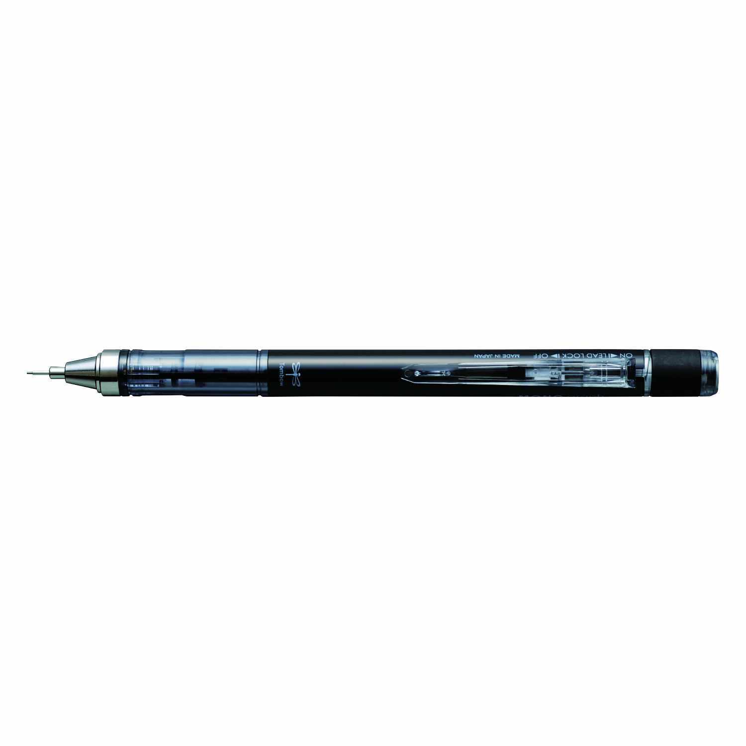 MONO graph Druckbleistift in elegantem Schwarz von Tombow, ideal für präzises Zeichnen und Schreiben.