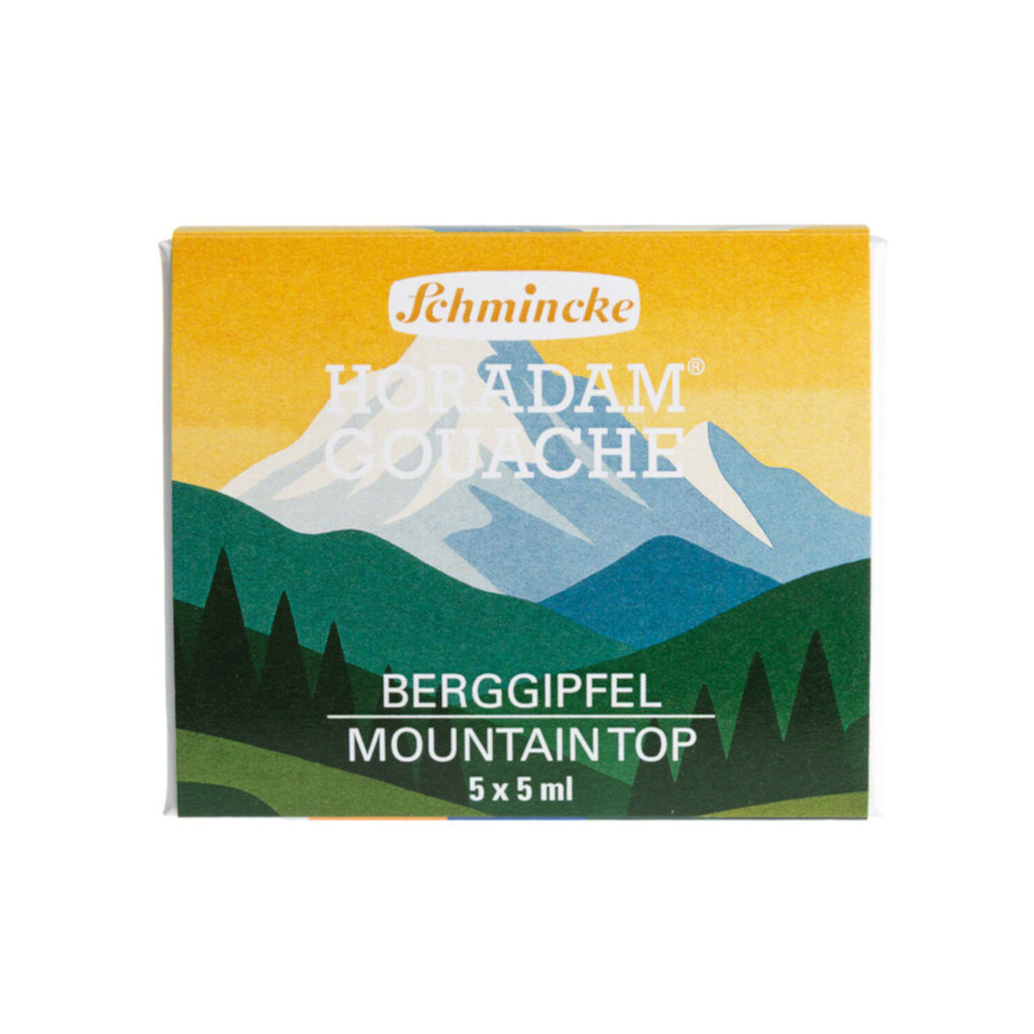 Horadam Gouache Set Berggipfel 5x5ml von H. Schmincke & Co. 