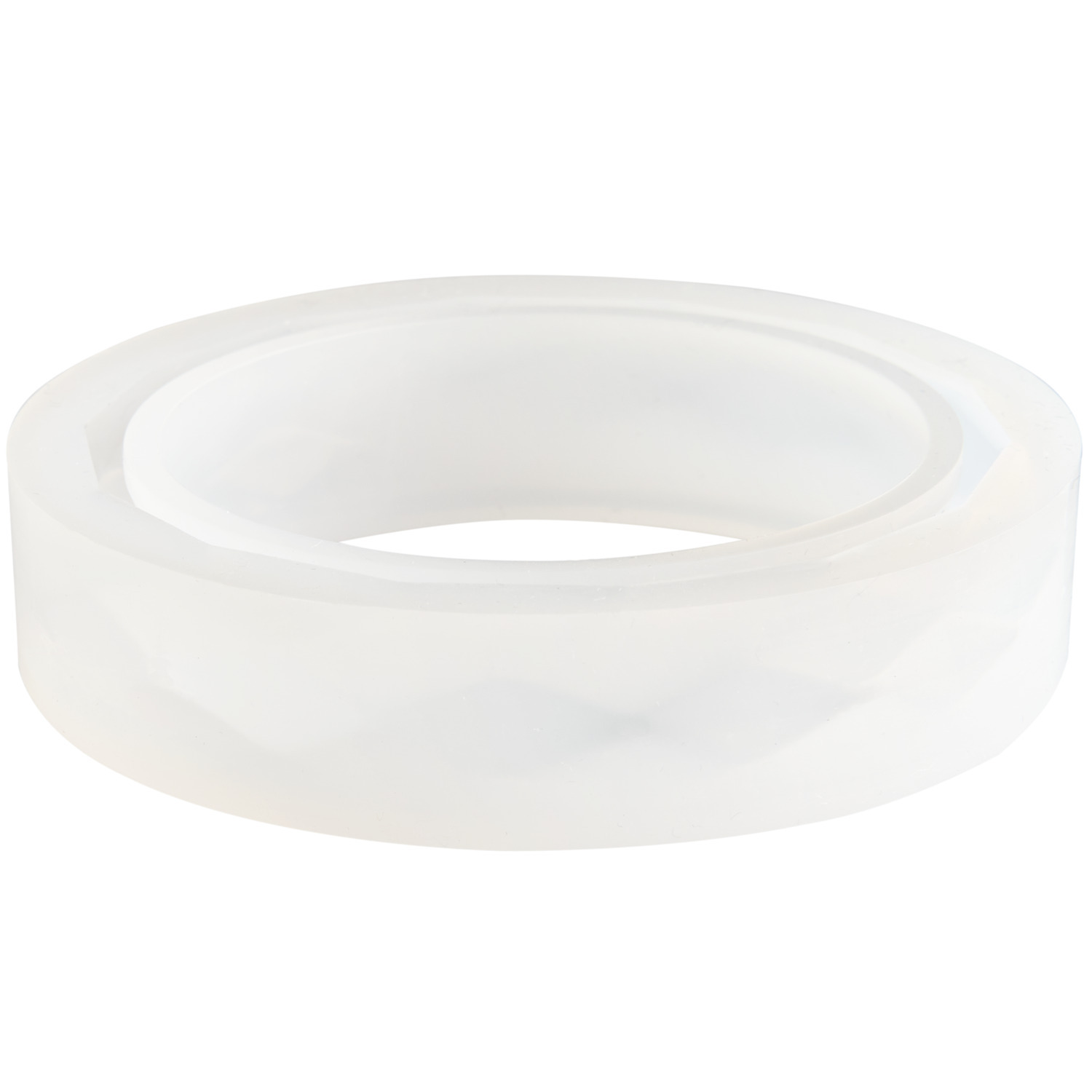 Silikon Gießform Armreif von Rico Design, rund und transparent, ideal für DIY-Schmuckprojekte.