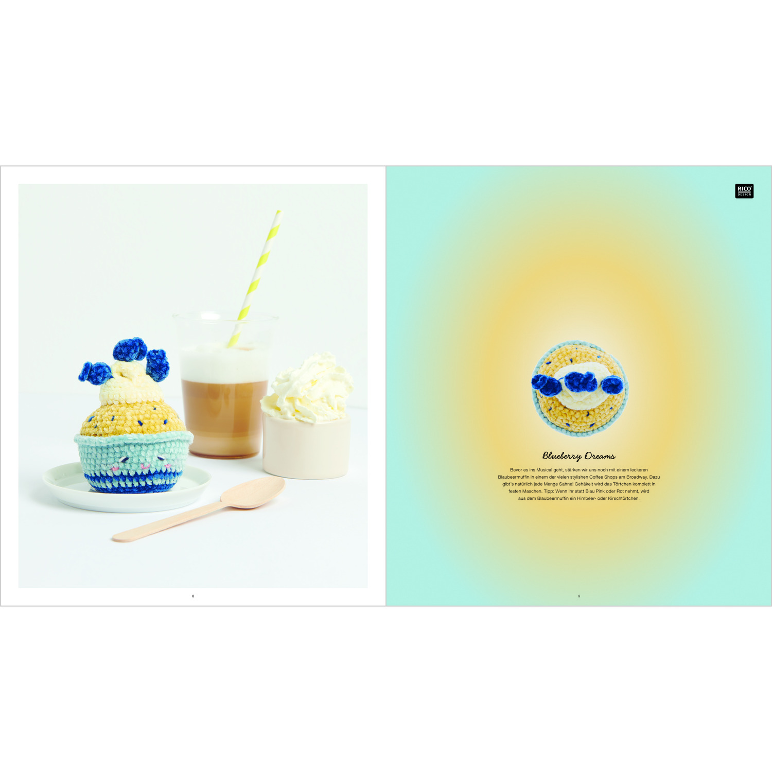 Ricorumi New York Bakery  Sprachauswahl deutsch von Rico Design
