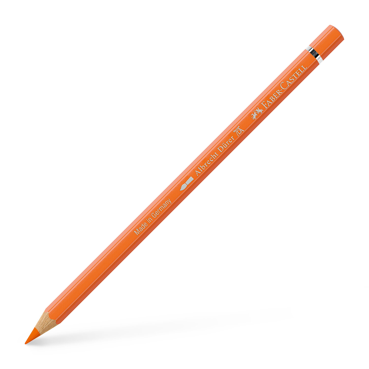 Albrecht Dürer Aquarellstift in Lasurorange von Faber Castell, ideal für kreative Kunstwerke.