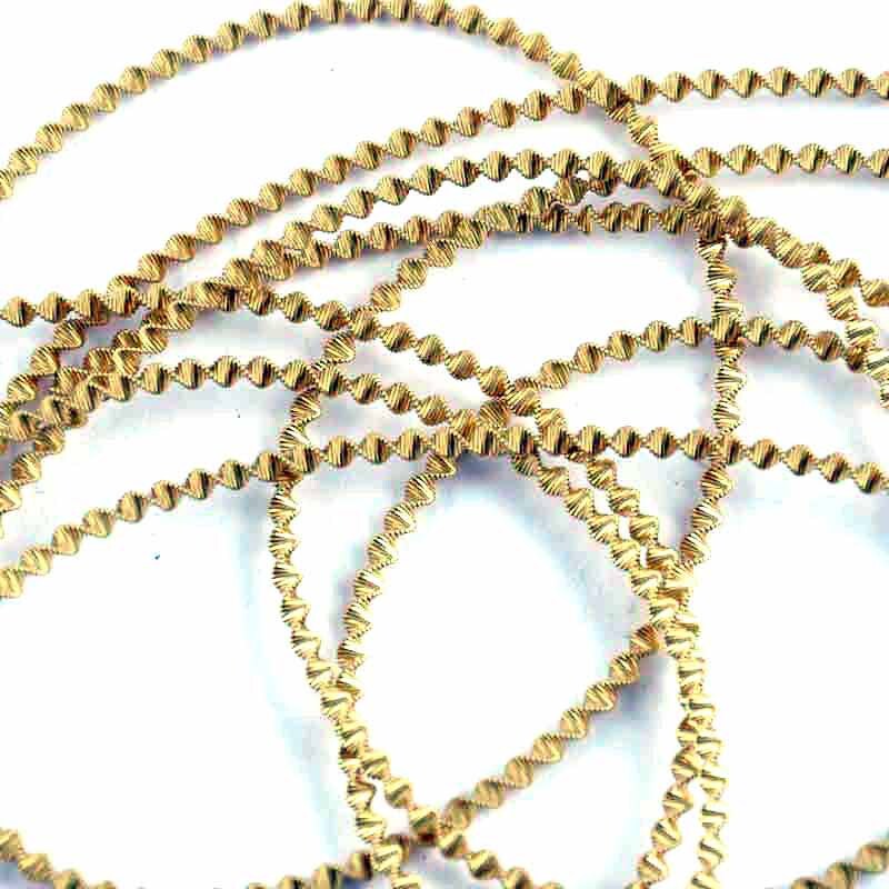 Bouillondraht grob gold 2m von idee. Creativmarkt 