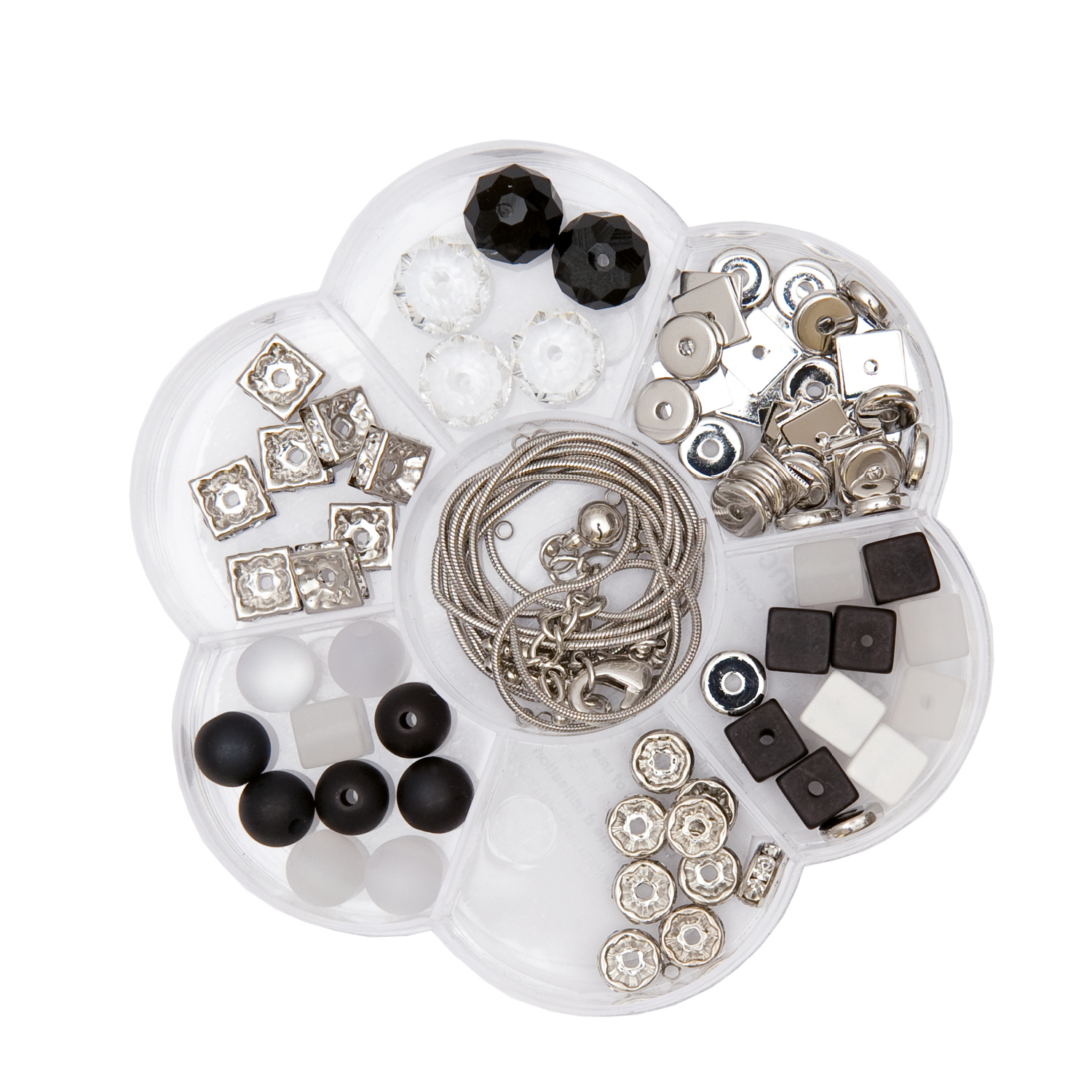 Anleitung Polaris Blumenbox Kette basteln von Rico Design