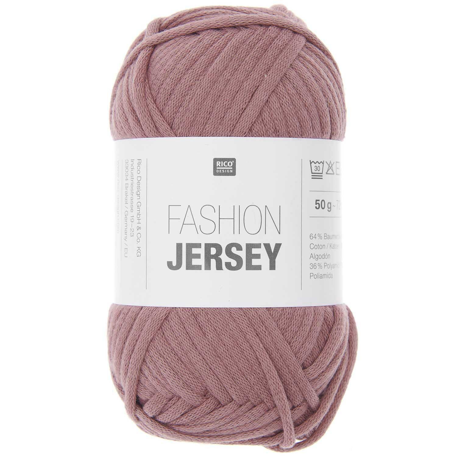 Häkelset Korb Modell 04: Rosa Garnknäuel von Rico Design, ideal für kreative Häkelprojekte.