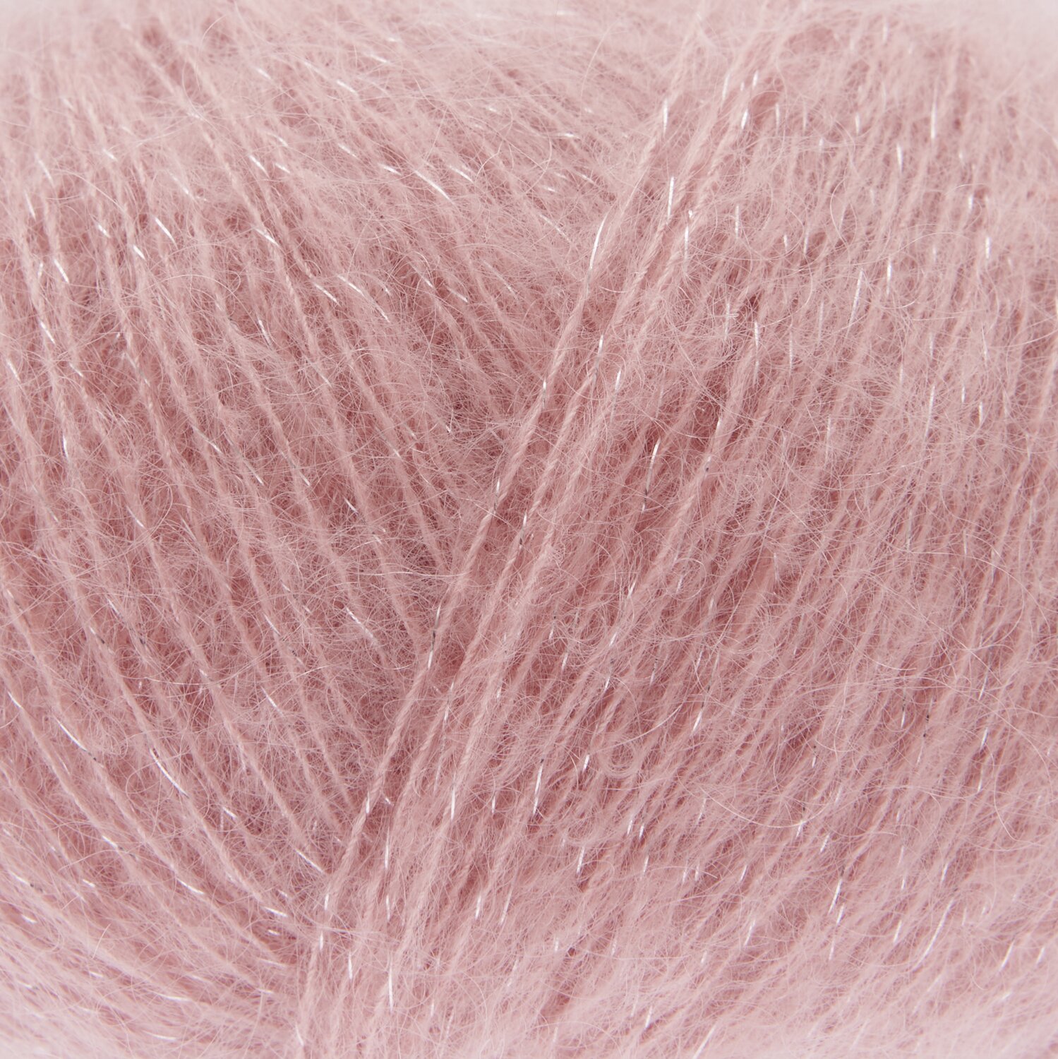 Essentials Super Kid Mohair Loves Silk Glamorous Glitter, weiches Garn in Beere, 25g, 190m, ideal für luxuriöse Strickprojekte.