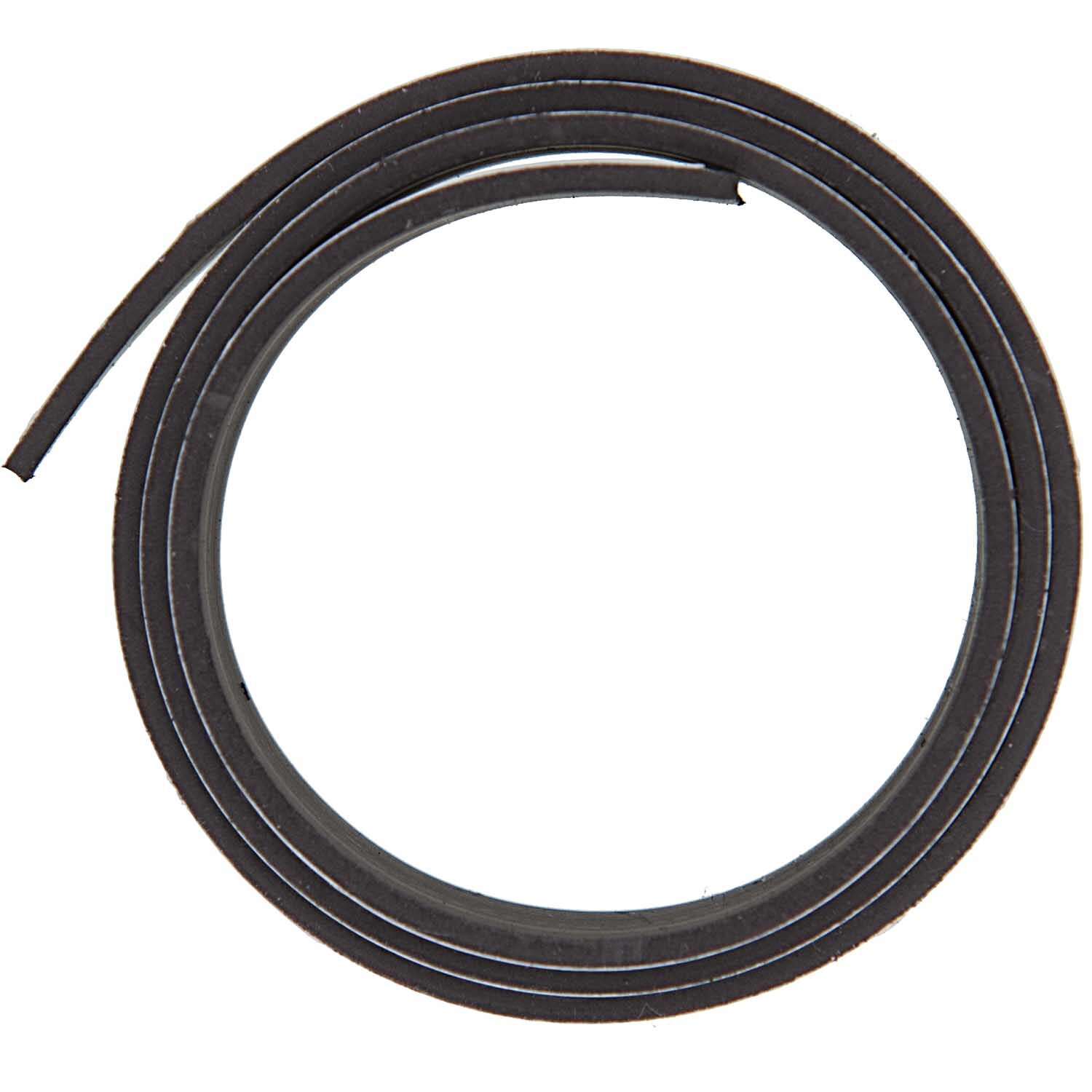Magnetband 1,5mm 1,5x50cm von Rico Design, aufgerollt in Schwarz, ideal für kreative Projekte.