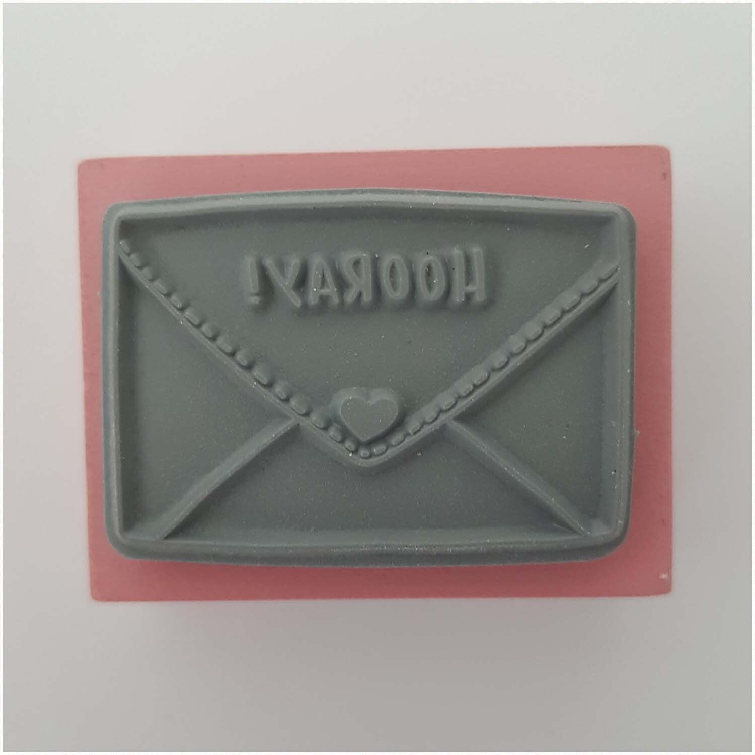 Stempel Hooray! rosa 35x45mm von COLOP Arts & Crafts