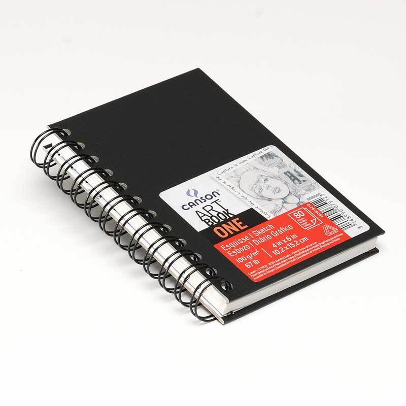 Art Book One Spiralblock 80 Blatt von Canson