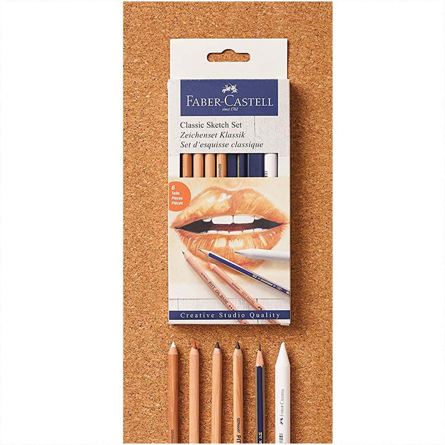 Zeichenset Klassik 6-teilig von Faber-Castell 