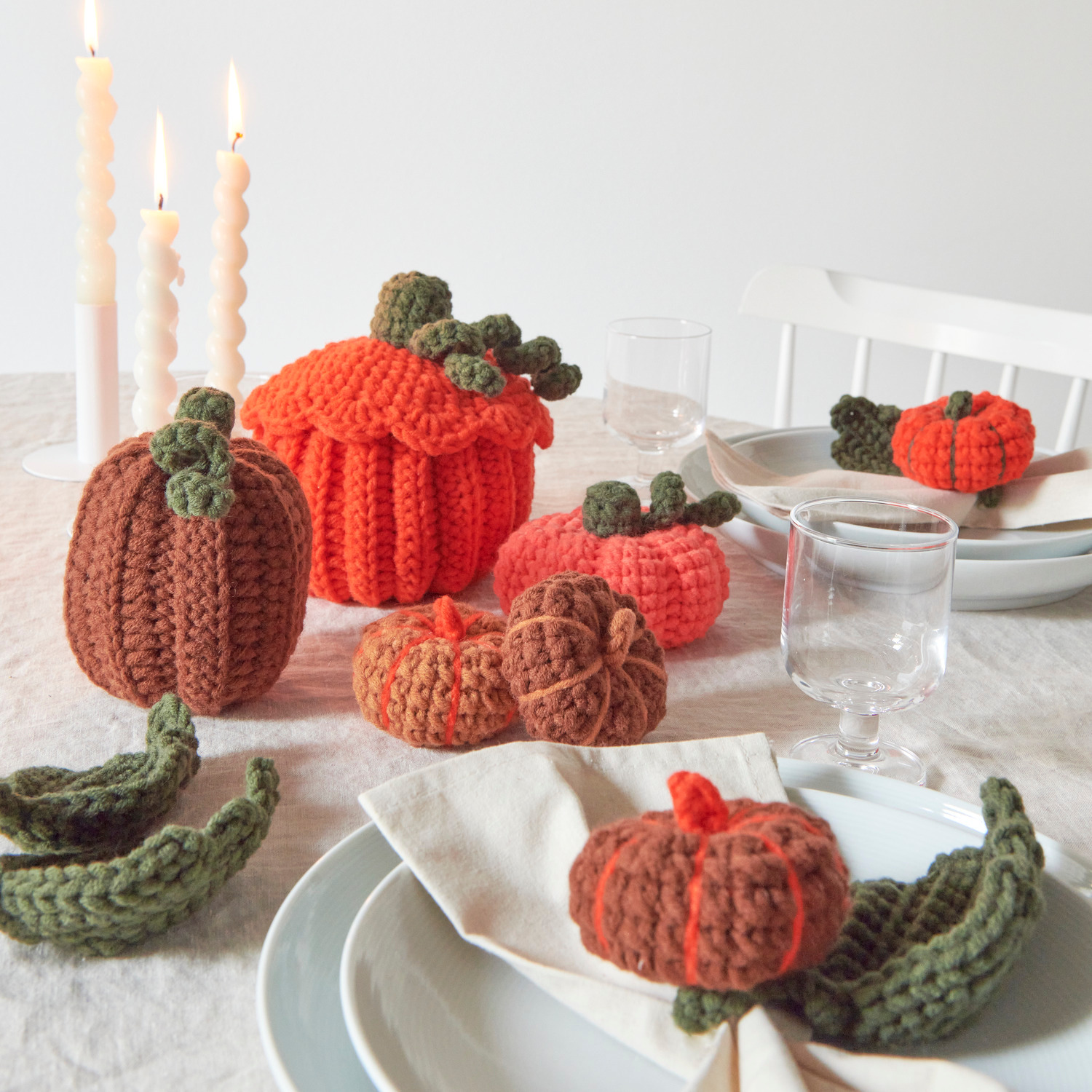 Häkelset Pumpkins von Rico Design