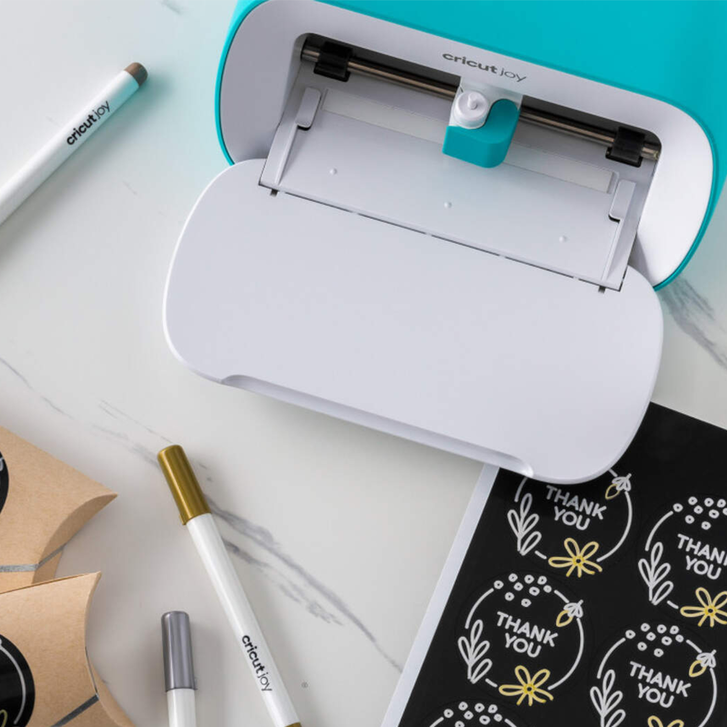 Joy Smart Vinyl Permanent Writable 14x33cm 4 Blätter Farbe Schwarz von Cricut Germany 