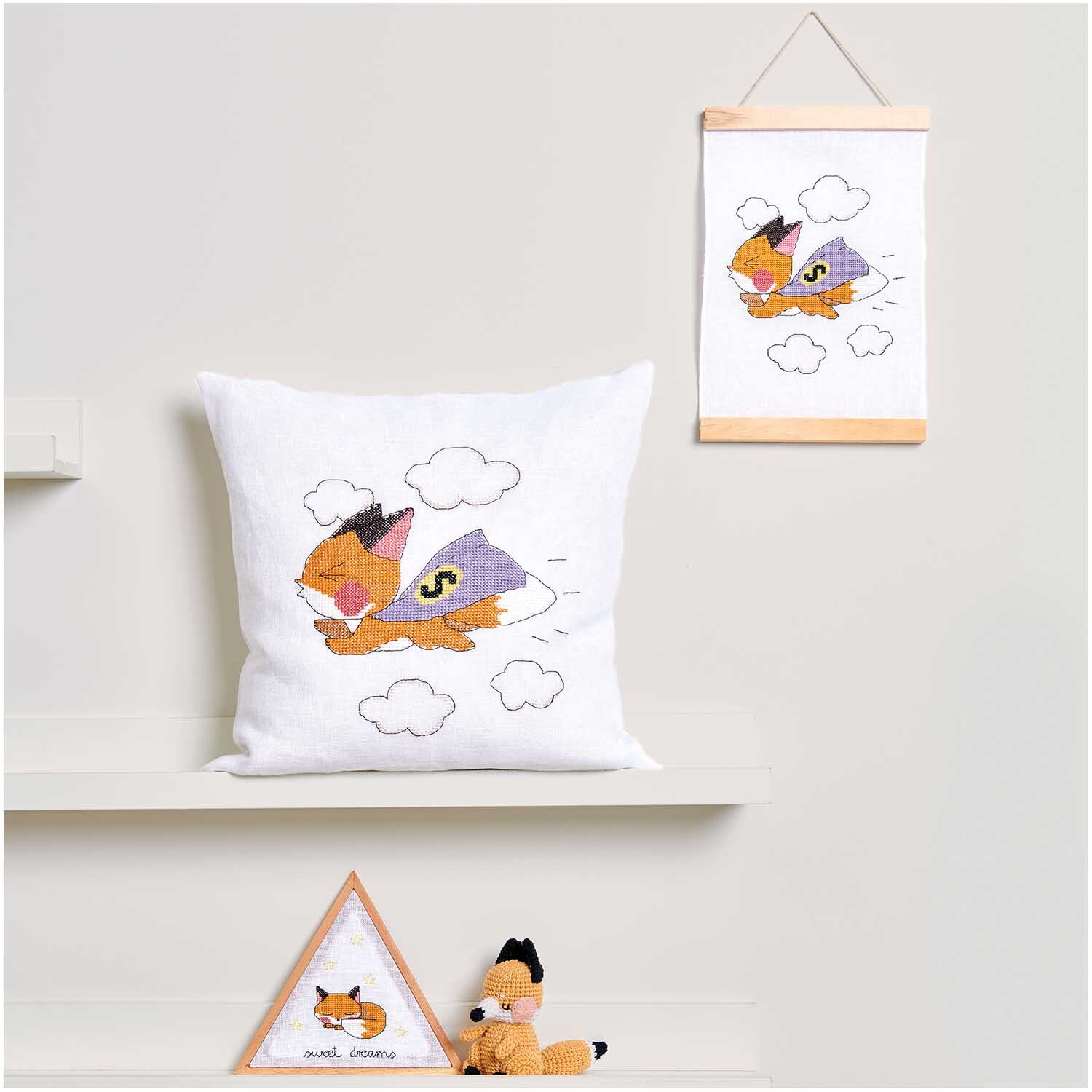 Kissenfüllung mit Federn 40x40cm von Rico Design