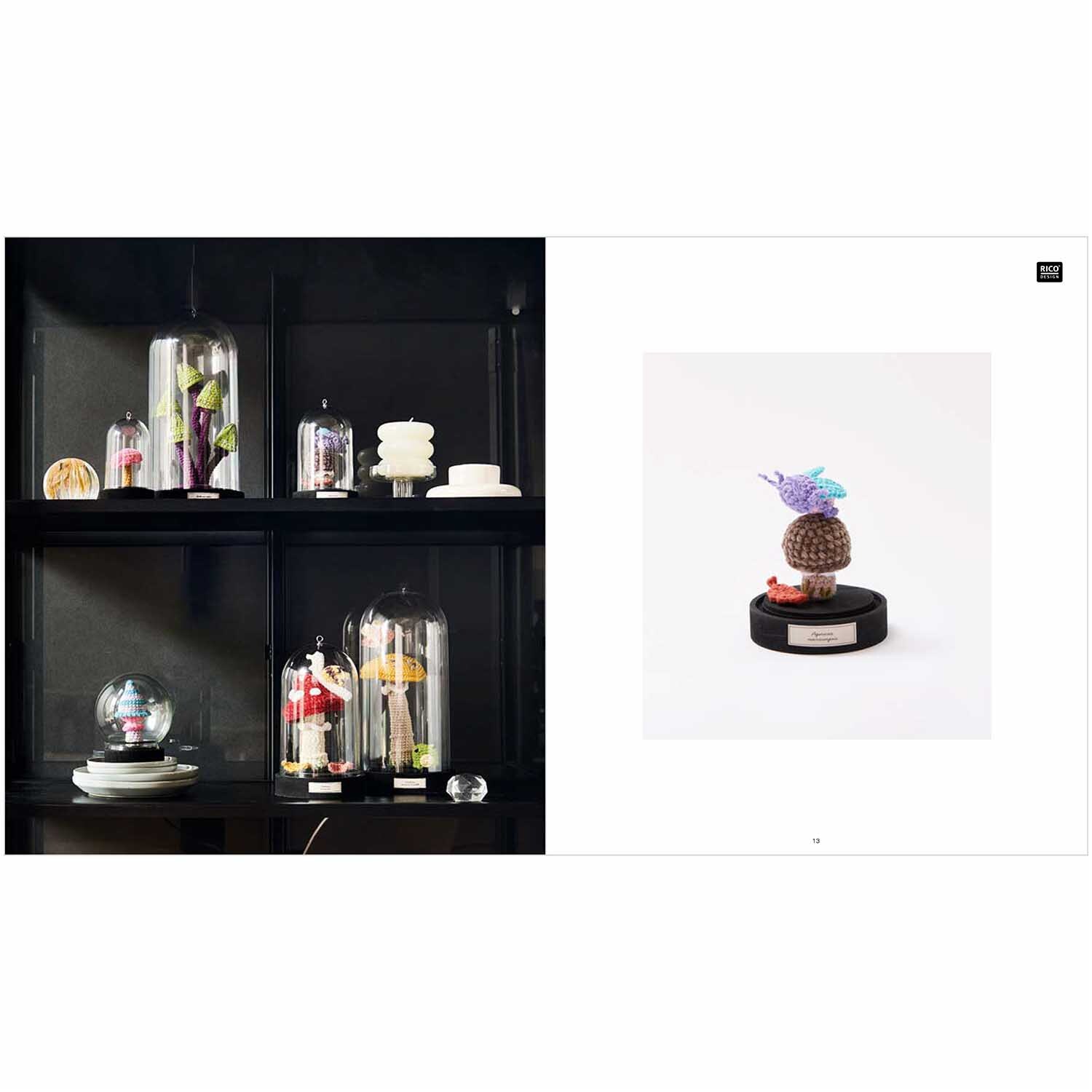 Ricorumi Shrooom Sprachauswahl deutsch von Rico Design