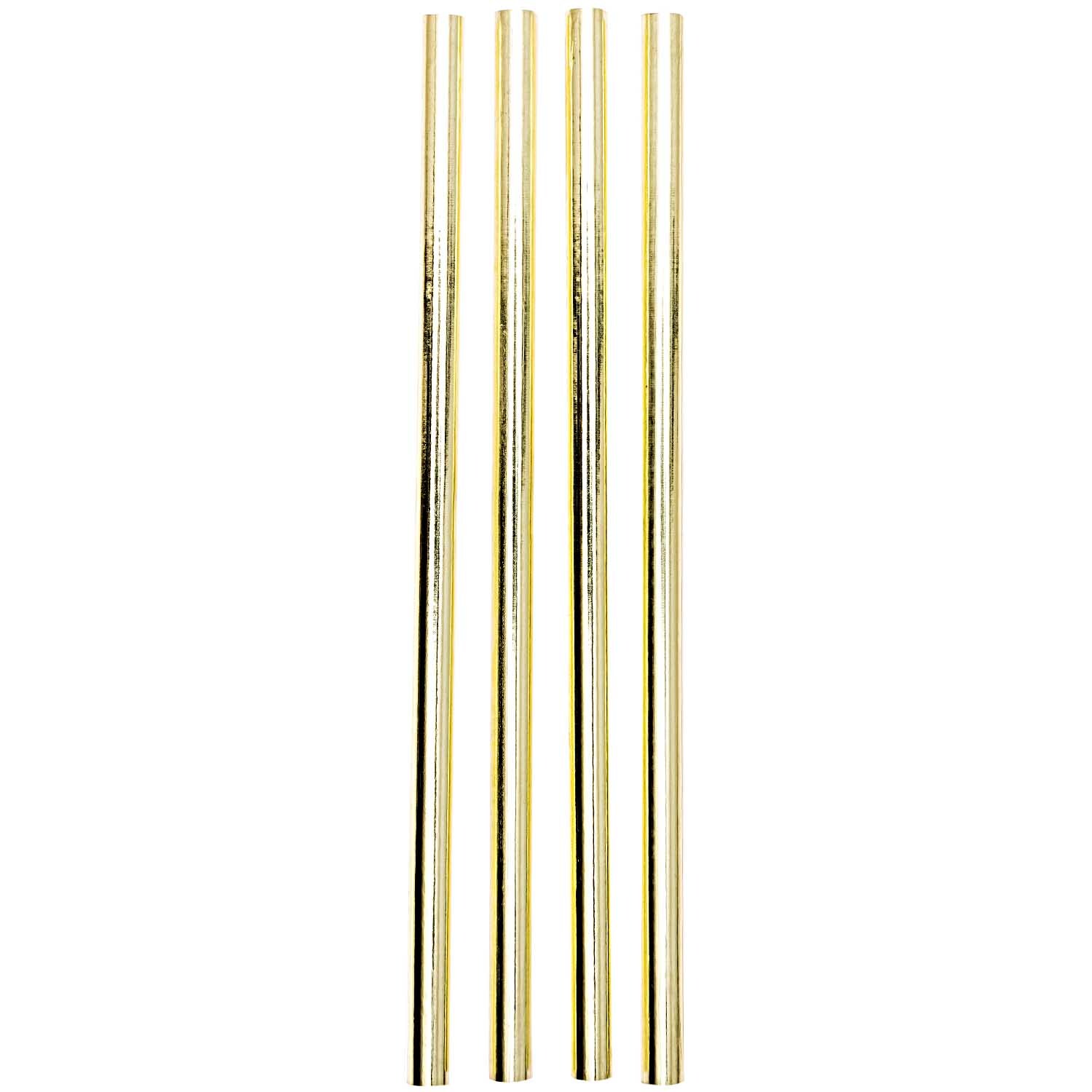 Bleistifte 17,5cm 4 Stück in glänzendem Gold von Rico Design, ideal für kreative Projekte.