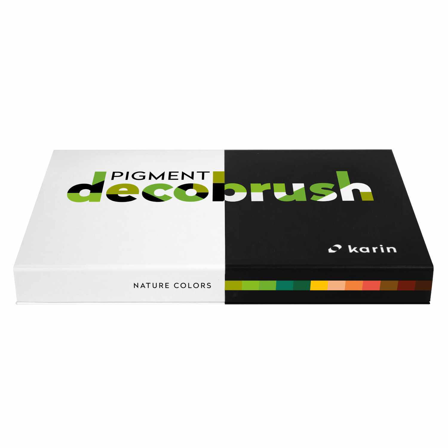 PIGMENT Deco Brush Marker Nature Colors Set 12 Farben von Karin K.T.Skalscy KARIN 