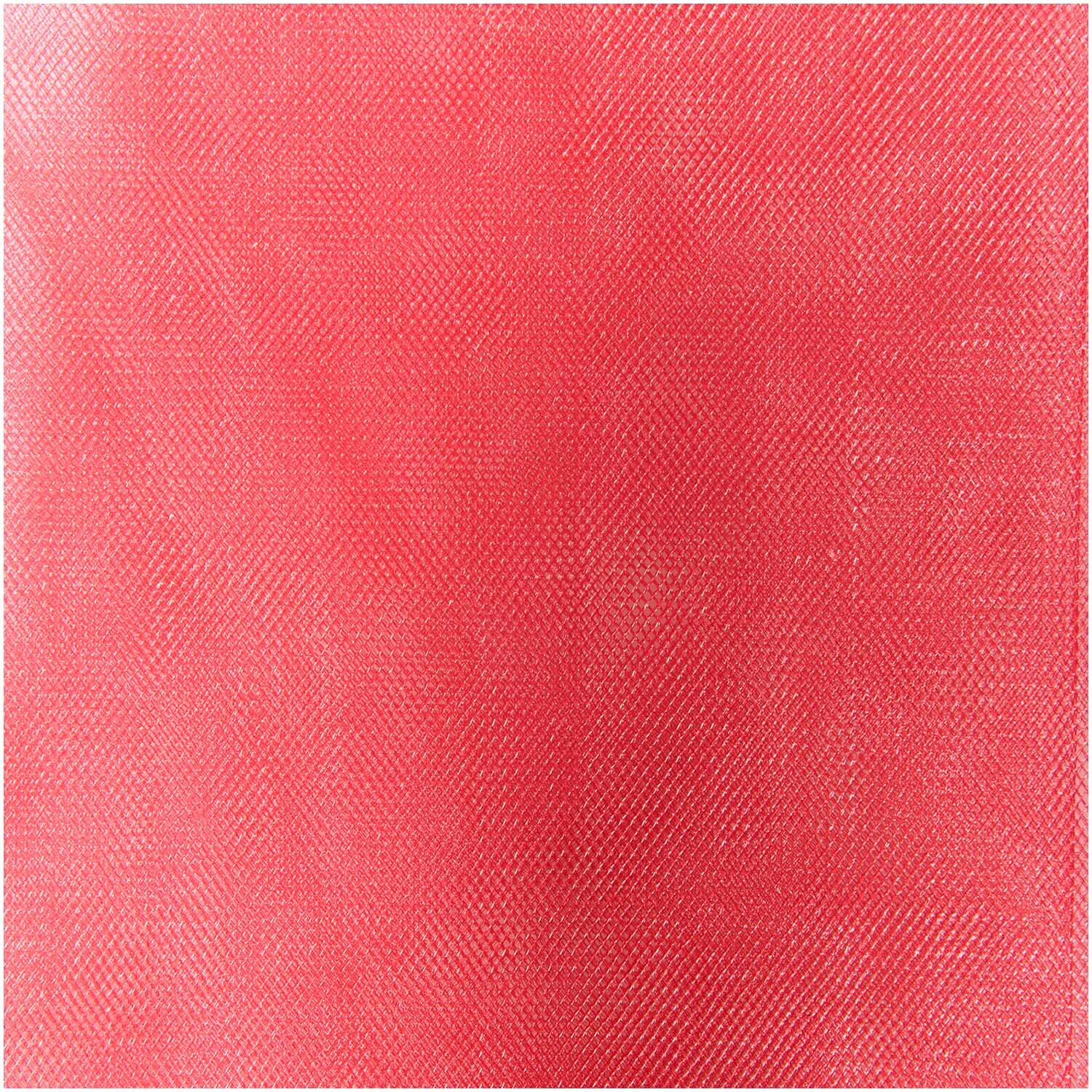 Tüll 50cm 5m von Rico Design in kräftigem Rot, ideal für kreative Nähprojekte und Dekorationen.