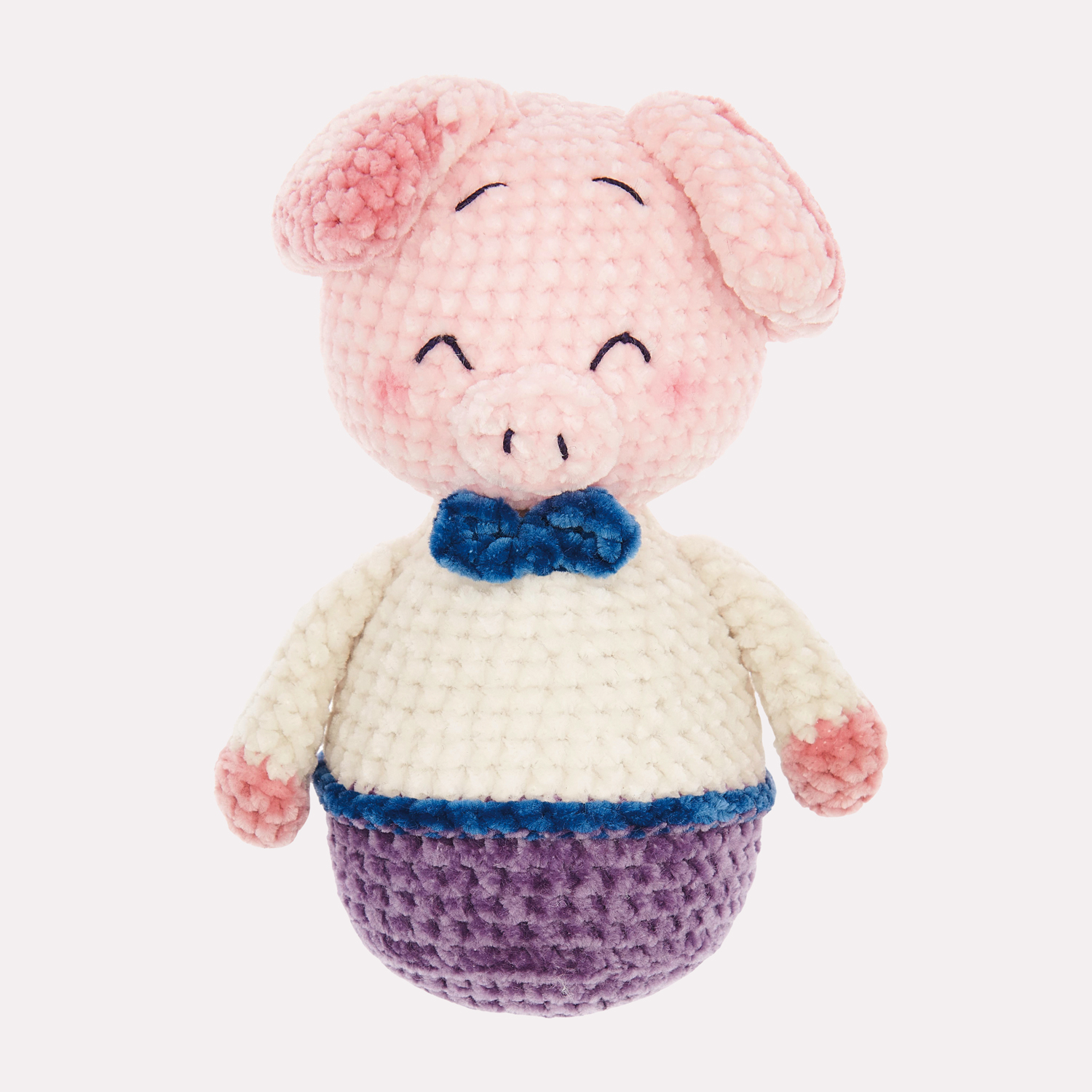 Häkelfigur Schweinchen Pepe aus dem Heft Ricorumi Mini Me 