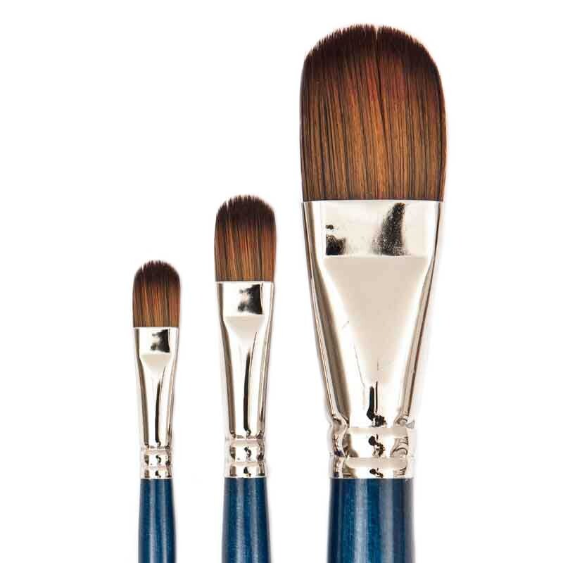Pinsel Art School Acryl Synthetic Katzenzunge von Rico Design