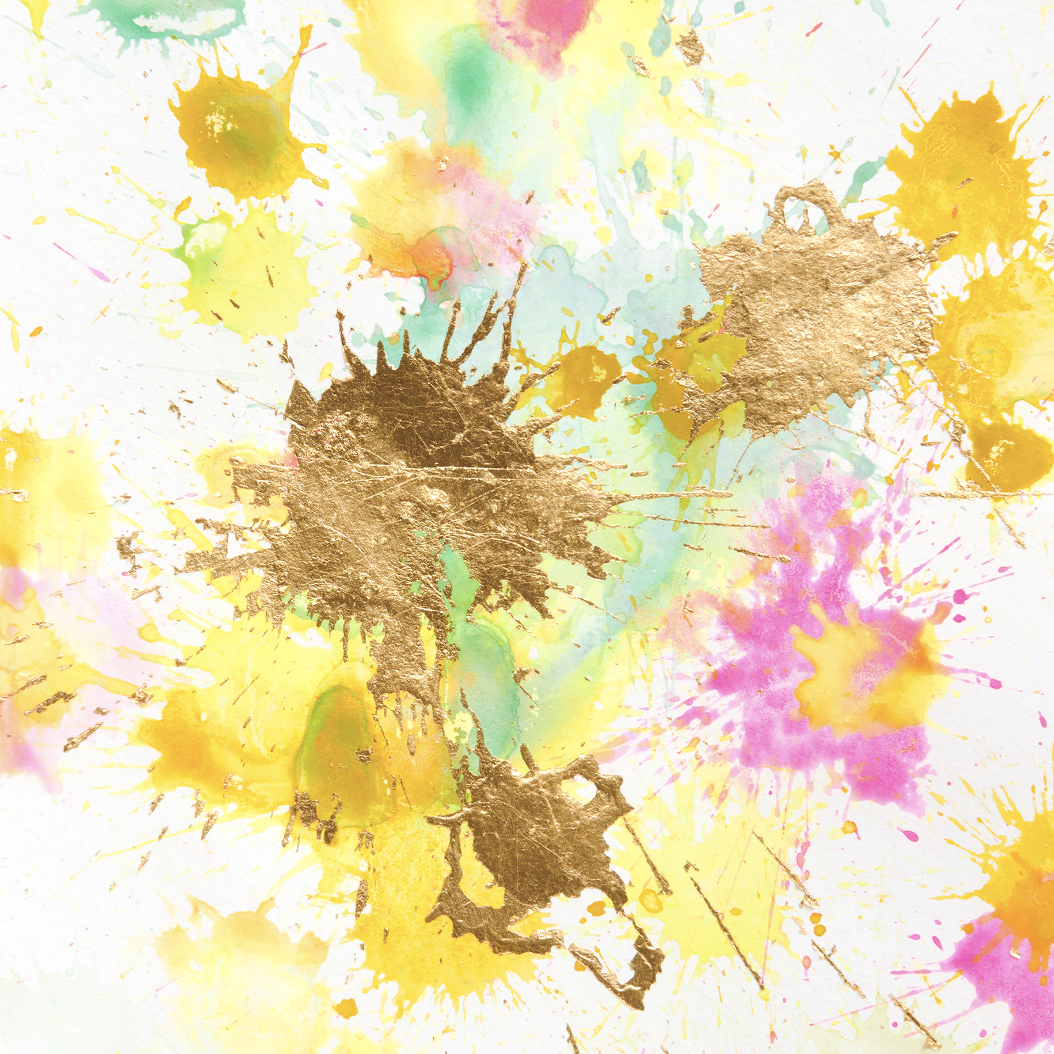 Anleitung Action Painting von Rico Design