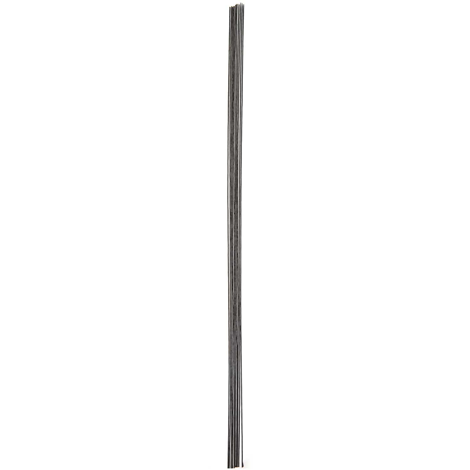 Papierdraht 1,8mm 1m 10 Stück von Rico Design in Schwarz, vertikal angeordnet, ideal für kreative Bastelprojekte.