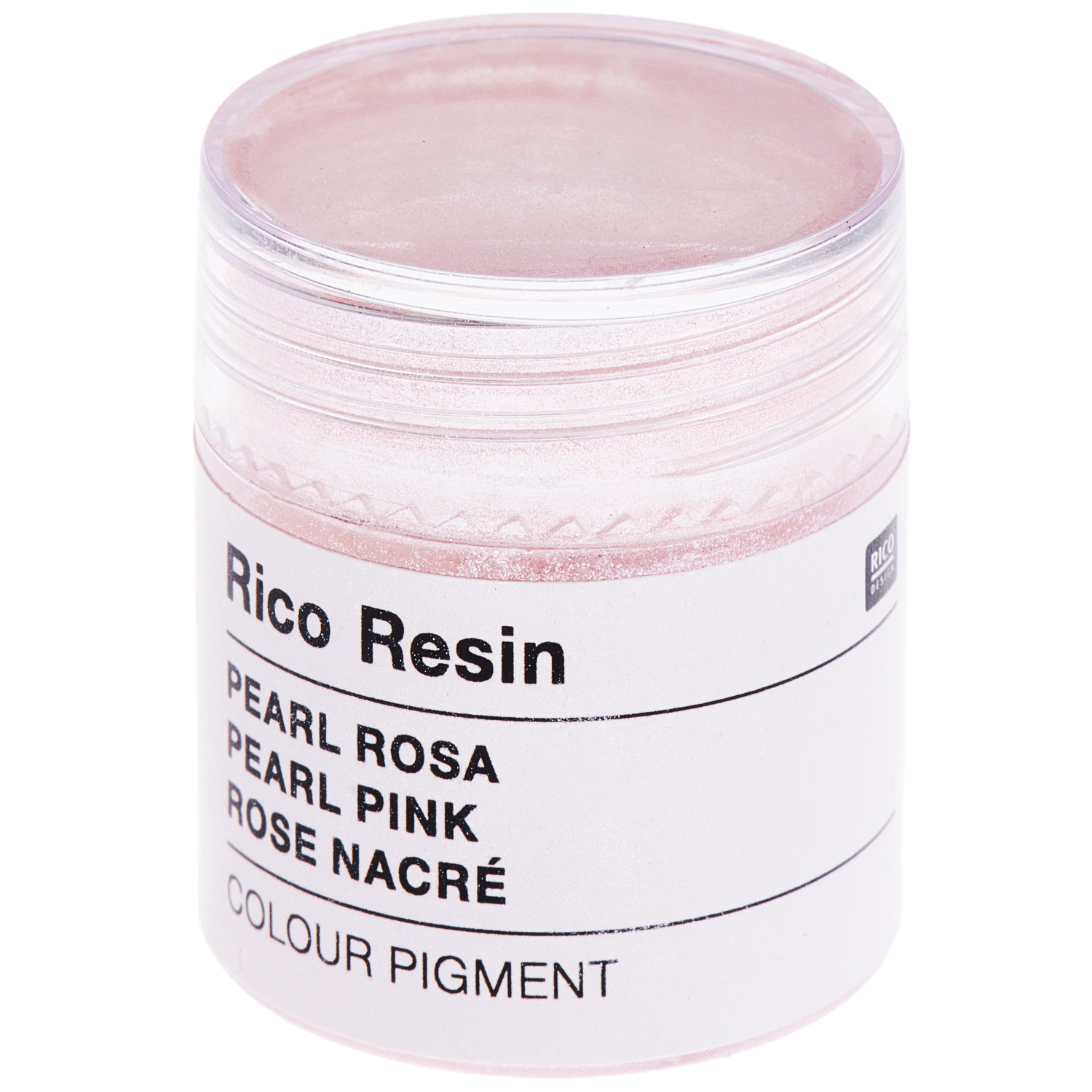 Farbpigmente für Resin mit Perl-Effekt in einem 5ml Behälter, ideal für kreative Projekte.