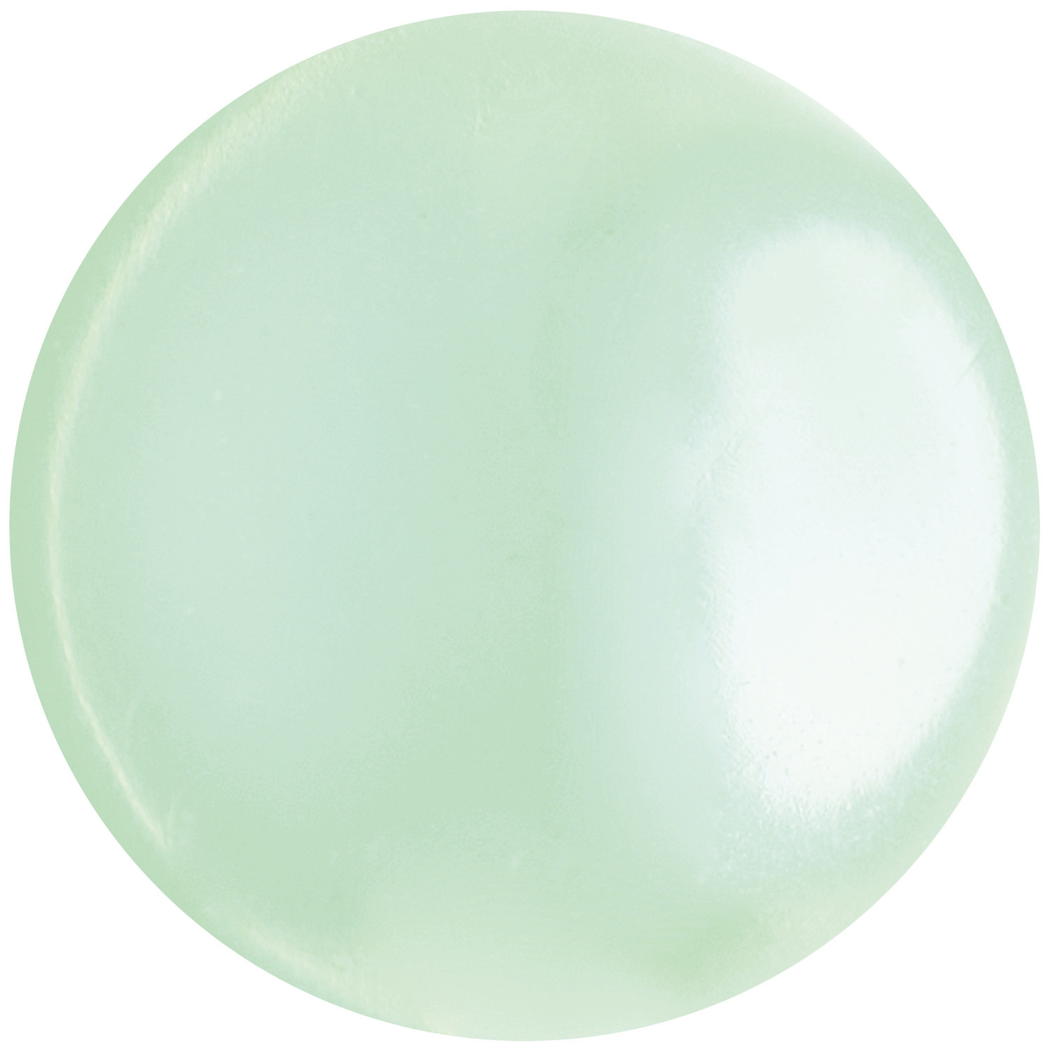 UV Resin in Mint, 10ml. Glänzende, mintfarbene Oberfläche, ideal für kreative Bastelprojekte.