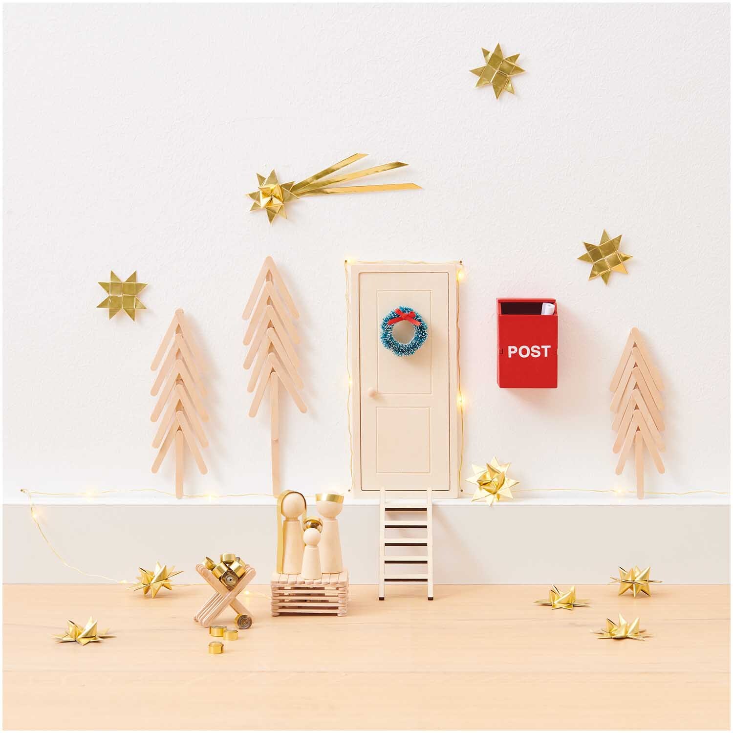 Miniatur Türkränze 5cm & 4cm 2 Stück von Rico Design
