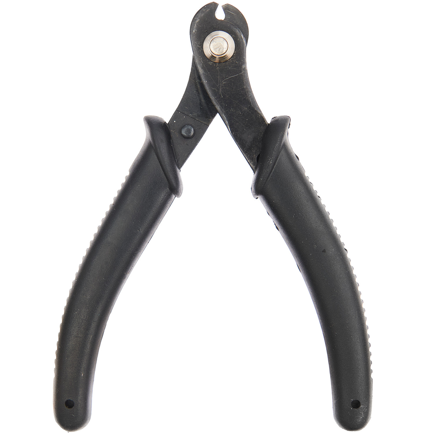Trennzange schwarz 8,5x13cm von Rico Design, ideal für präzises Schneiden, ergonomisch geformt.