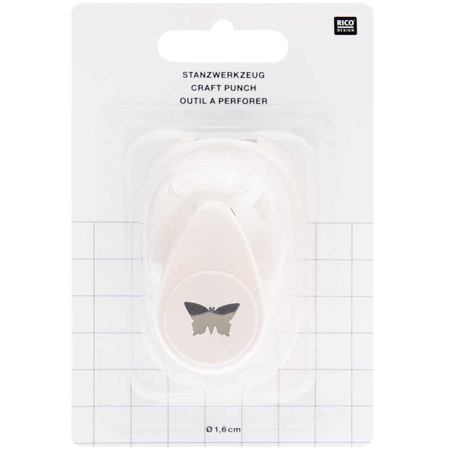 Paper Poetry Stanzer Schmetterling 1,6cm von Rico Design