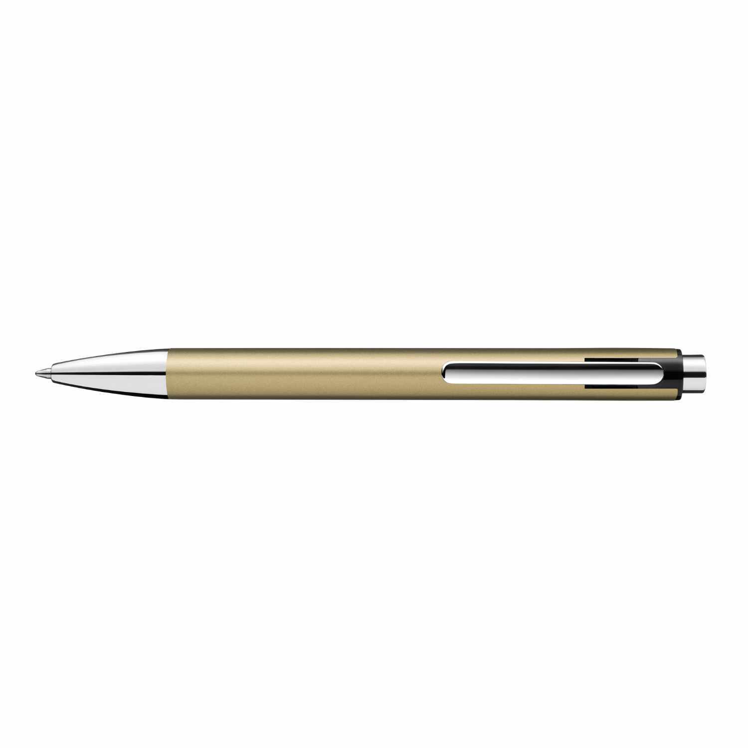 Kugelschreiber Snap Metallic K10 von Pelikan in elegantem Design mit goldener Oberfläche. Ideal für stilvolles Schreiben.