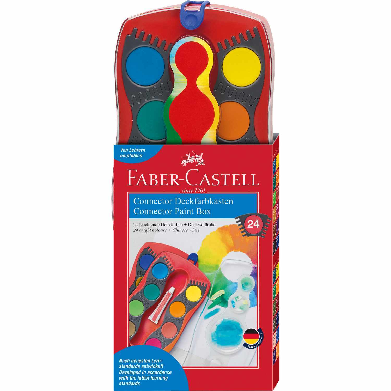 Farbkasten Connector 24 Farben von Faber-Castell 