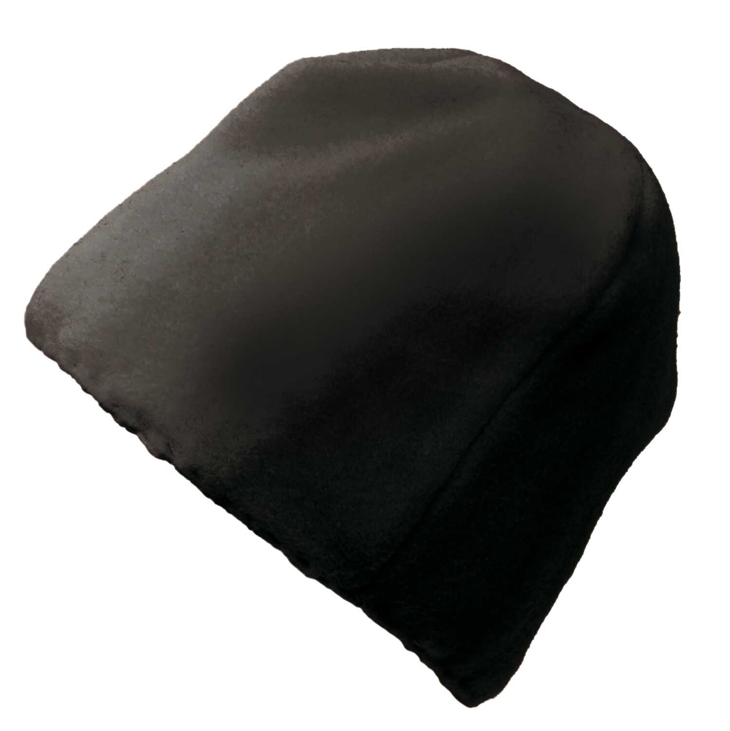 Fleecefutter für Mützen in Schwarz von Rico Design, geeignet für Größen 56-60cm.